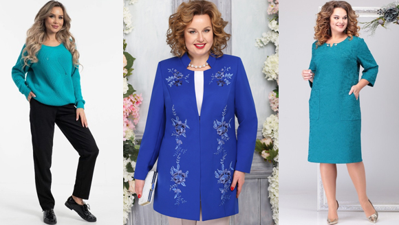 синий цвет для весеннего цветотипа