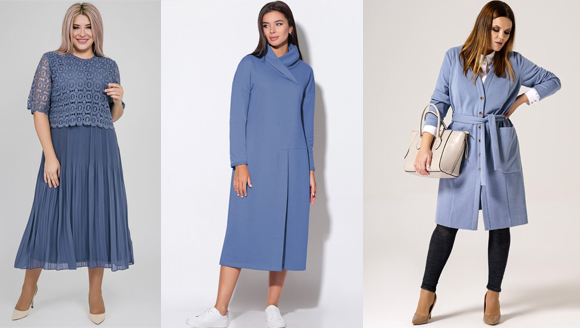 синий цвет для летнего цветотипа