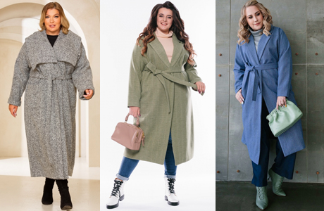 Приталенное пальто