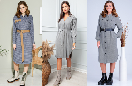 платья-рубашки в городском стиле