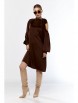 Нарядное платье артикул: 437 коричневый от Talia fashion - вид 4