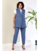 Брючный костюм артикул: 1109 деним от Anastasia - вид 5