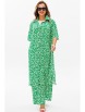Брючный костюм артикул: 1127.1 зеленый (принт) от Anastasia - вид 9