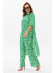 Брючный костюм артикул: 1127.1 зеленый (принт) от Anastasia - вид 11