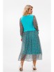 Платье артикул: 945.6 бирюзовый от Anastasia - вид 2