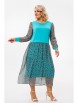 Платье артикул: 945.6 бирюзовый от Anastasia - вид 4