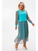 Платье артикул: 945.6 бирюзовый от Anastasia - вид 9