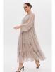 Нарядное платье артикул: 713.3 бежевый от Anastasia - вид 11