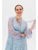 Нарядное платье артикул: 713.3 голубой от Anastasia - вид 3