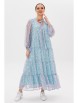 Нарядное платье артикул: 713.3 голубой от Anastasia - вид 8