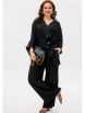 Брючный костюм артикул: 1211 черный от Anastasia - вид 5