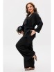 Брючный костюм артикул: 1211 черный от Anastasia - вид 6