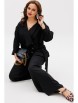 Брючный костюм артикул: 1211 черный от Anastasia - вид 8