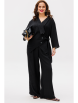 Брючный костюм артикул: 1211 черный от Anastasia - вид 1