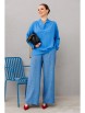 Брючный костюм артикул: 1210 василек/деним от Anastasia - вид 13
