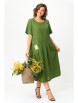 Платье артикул: 1232 зеленый от Anastasia - вид 2