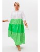 Платье артикул: 1231 белый/зеленый от Anastasia - вид 10