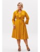 Нарядное платье артикул: 1208.1 горчица от Anastasia - вид 8