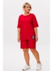 Костюм с шортами артикул: 1220 красный от Anastasia - вид 10