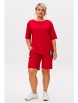 Костюм с шортами артикул: 1220 красный от Anastasia - вид 11