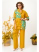 Брючный костюм артикул: 1215 горчица от Anastasia - вид 5