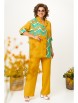 Брючный костюм артикул: 1215 горчица от Anastasia - вид 11