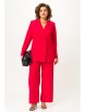 Брючный костюм артикул: 1095.1 красный от Anastasia - вид 4