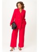 Брючный костюм артикул: 1095.1 красный от Anastasia - вид 5
