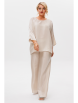Брючный костюм артикул: 1228 жемчужный от Anastasia - вид 7