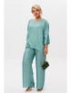 Брючный костюм артикул: 1228 изумрудный жемчуг от Anastasia - вид 7