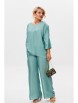 Брючный костюм артикул: 1228 изумрудный жемчуг от Anastasia - вид 8