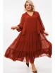 Нарядное платье артикул: 1227 терракот от Anastasia - вид 7