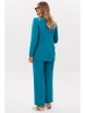 Брючный костюм артикул: 1155.2 морская волна от Anastasia - вид 2