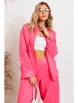Брючный костюм артикул: 1239 розовый от Anastasia - вид 7