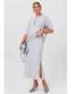 Юбочный костюм артикул: 1249 светло-серый от Anastasia - вид 9