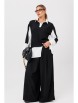Брючный костюм артикул: 1242 черно-белый от Anastasia - вид 17