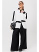 Брючный костюм артикул: 1242 бело-черный от Anastasia - вид 10
