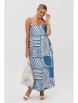 Сарафан артикул: 1244 бежево-голубой от Anastasia - вид 14
