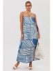 Сарафан артикул: 1244 бежево-голубой от Anastasia - вид 4