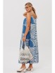 Сарафан артикул: 1244 бежево-голубой от Anastasia - вид 10