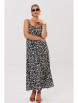 Сарафан артикул: 1250 черно-белый от Anastasia - вид 8