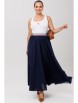 Юбка артикул: 1263 темно-синий от Anastasia - вид 2