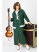 Юбочный костюм артикул: 1271 зеленый от Anastasia - вид 10