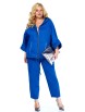 Брючный костюм артикул: 1223 васильковый от Anastasia - вид 8