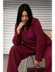 Брючный костюм артикул: 1095.2 бордо от Anastasia - вид 5