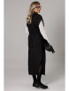 Юбочный костюм артикул: 1305 черный от Anastasia - вид 2