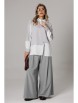 Брючный костюм артикул: 1242.2 французский серый от Anastasia - вид 2