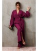 Брючный костюм артикул: 1063.1 марсала от Anastasia - вид 5