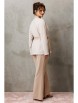 Брючный костюм артикул: 1290.1 капучино от Anastasia - вид 2
