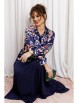 Юбочный костюм артикул: 1313 темно-синий от Anastasia - вид 24